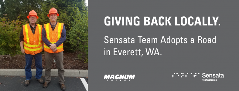 Sensata Team Adopts a Road in Everett, WA Sensata Team Adopts a Road in Everett, WA