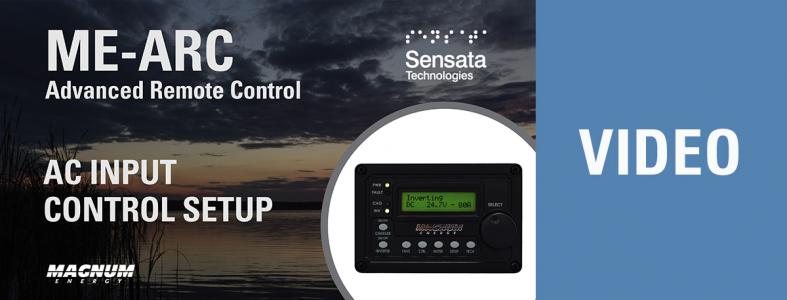 Video Thumbnail: AC Input Control Setup with the ME-ARC Remote