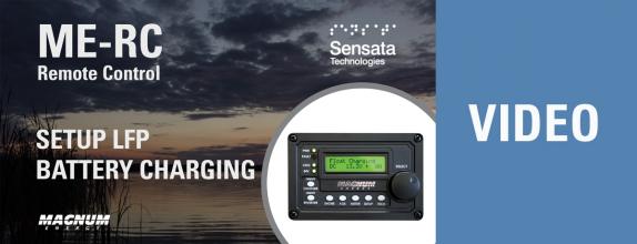 How to Setup LFP Battery Charging with the ME-RC