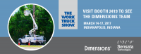 Meet the Dimensions team at the 2017 NTEA Work Truck Show.