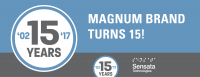 Magnum Energy brand turns 15!